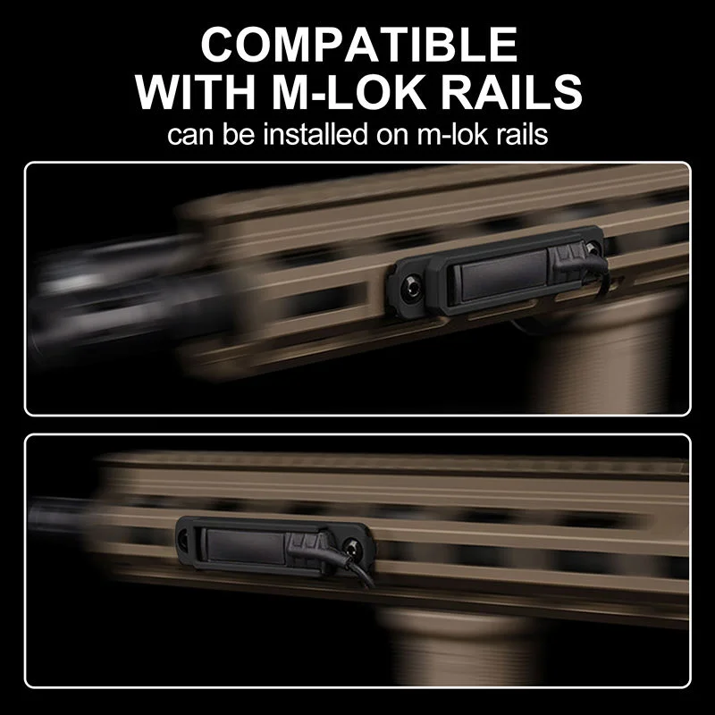 Soportes de fijación M-LOK para cables metálicos y interruptores - imagen 3