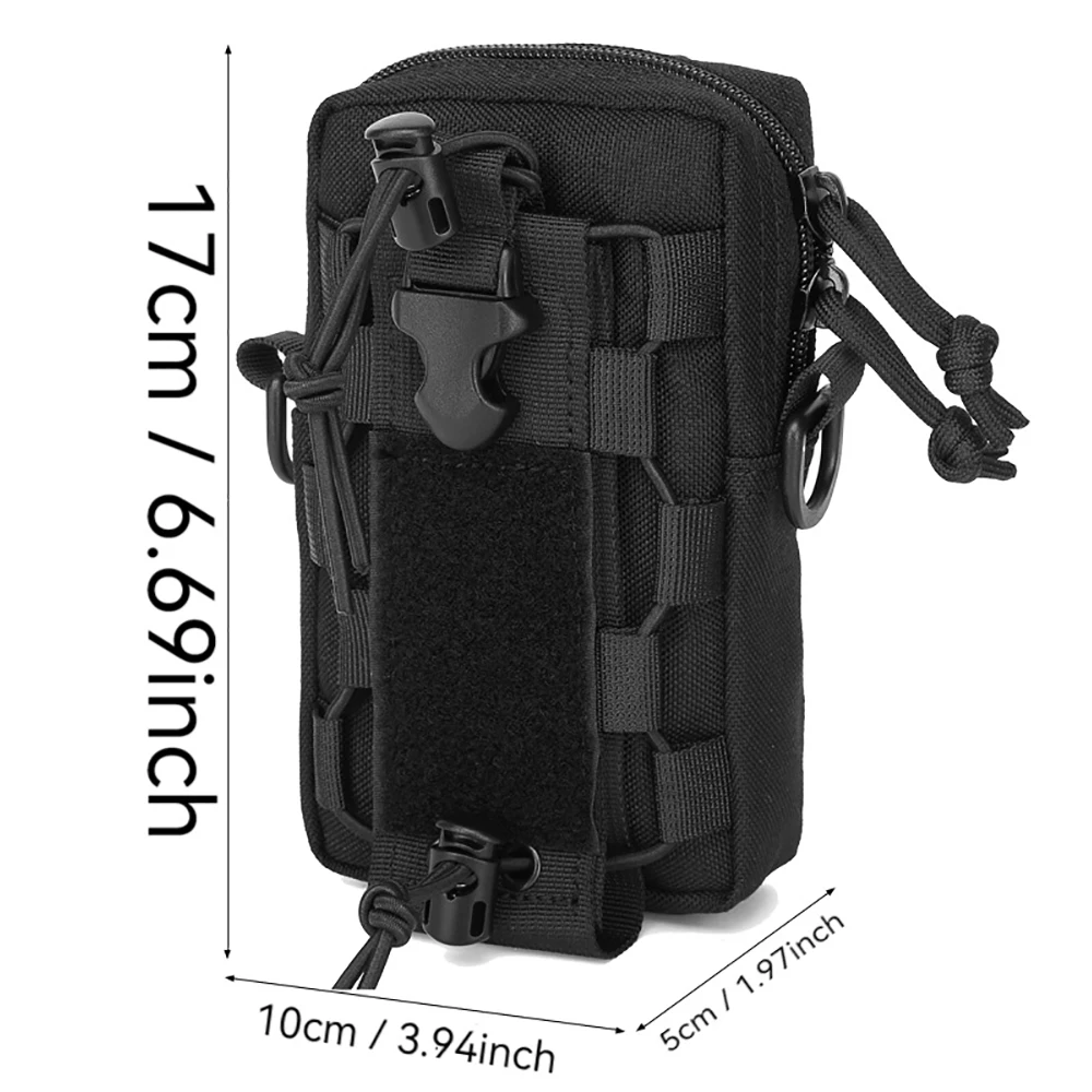 Bolsa Molle EDC cinturón – Soporte botella agua, hervidor, camping - imagen 3
