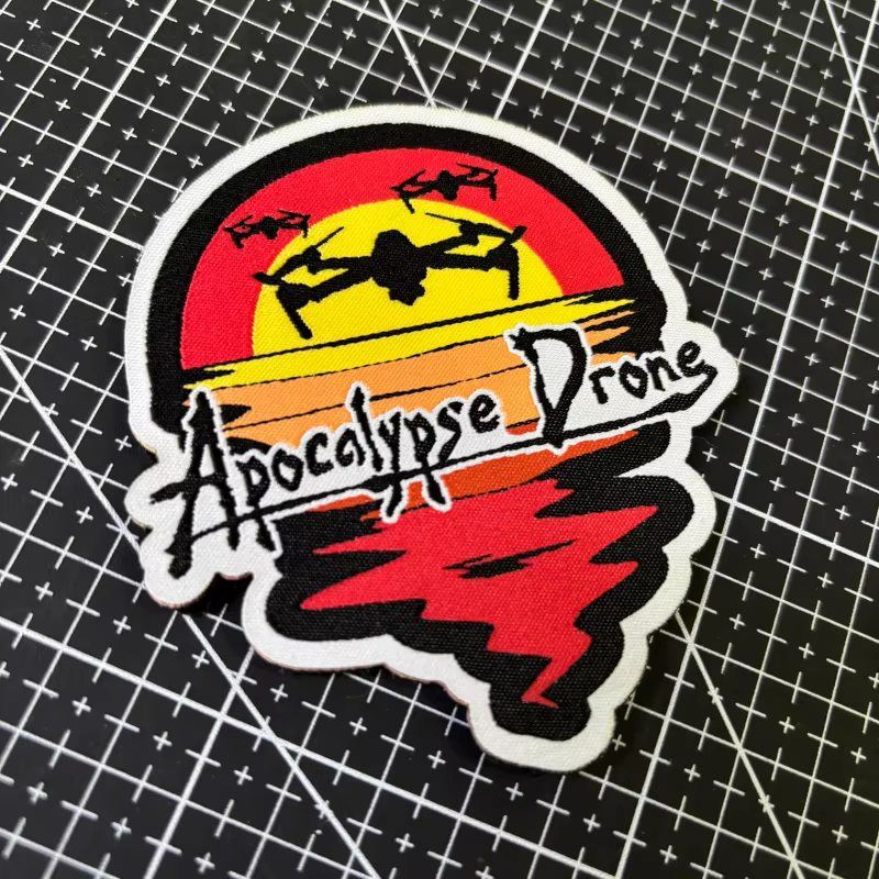 Parche táctico Apocalypse Drone Morae tejido con gancho y bucle - imagen 3