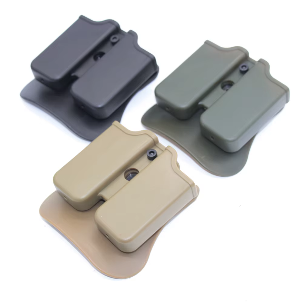 Bolsa táctica doble para revistas 9x19mm-soporte magnético GL/M9/PX4 - imagen 5