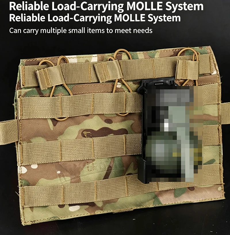 Panel Frontal MOLLE desmontable AVS JPC para cargadores M4 5.56 - imagen 3