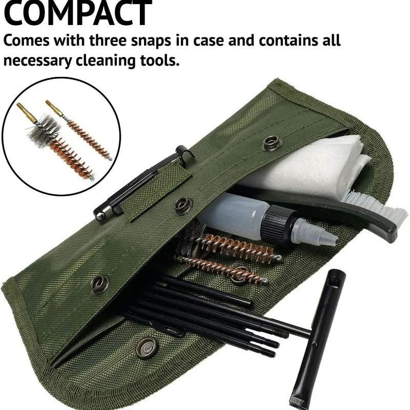 Kit de limpieza para rifles M16/AR15 – cepillos y accesorios - imagen 3