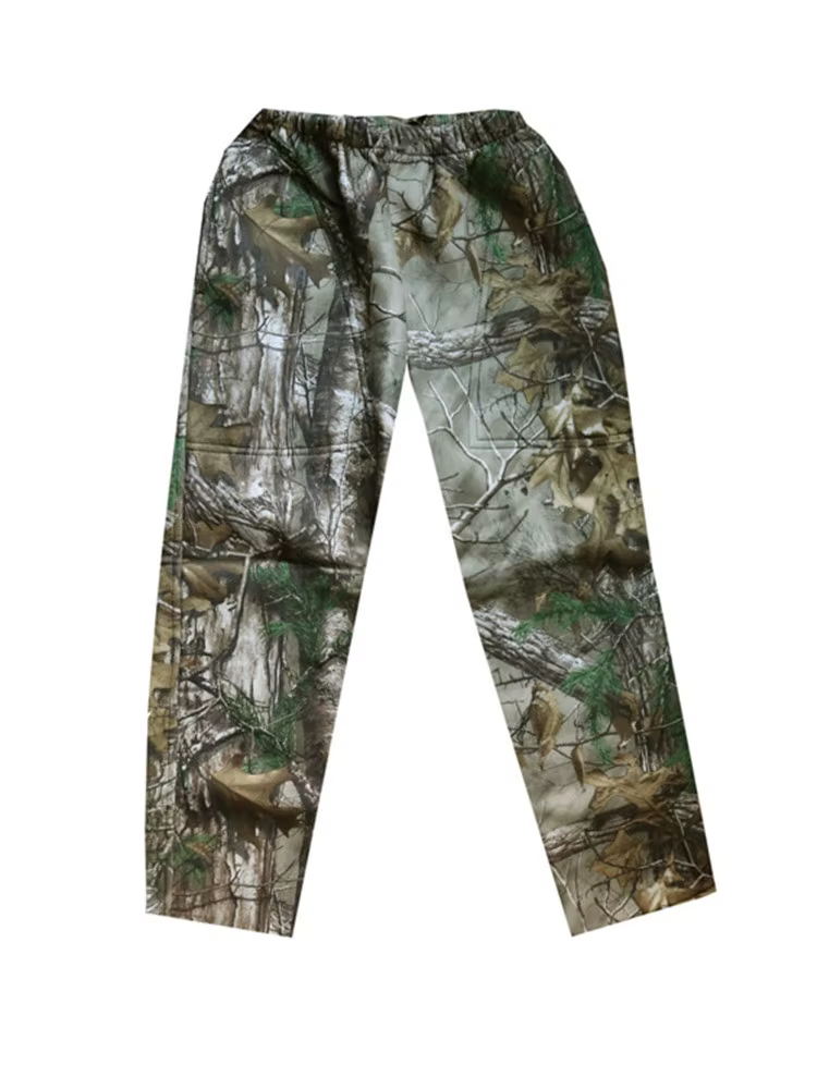 Traje de camuflaje masculino chaqueta capucha con pantalones - imagen 4