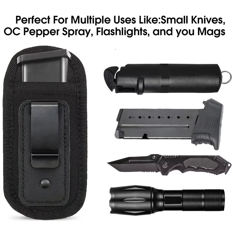 Porta Cargadores Táctico - 9mm 5.56, Montaje Cinturón y MOLLE - imagen 5
