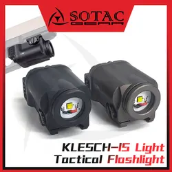 Linterna táctica SOTAC KLESCH-1S, luz de arma para riel Picatinny