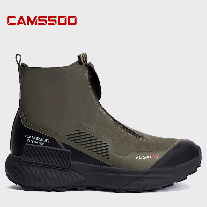 CAMSSOO Botas senderismo impermeables hombre invierno tácticas caza - imagen 2