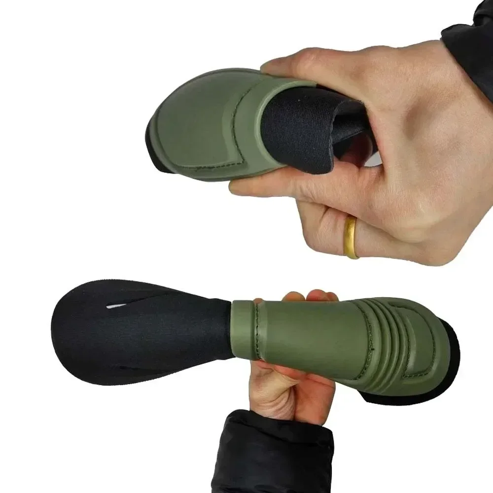 Rodilleras tácticas acolchadas con coderas para airsoft y paintball - imagen 3