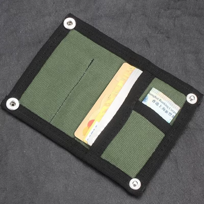 Monedero EDC táctico plegable para tarjetas y herramientas exteriores - imagen 3