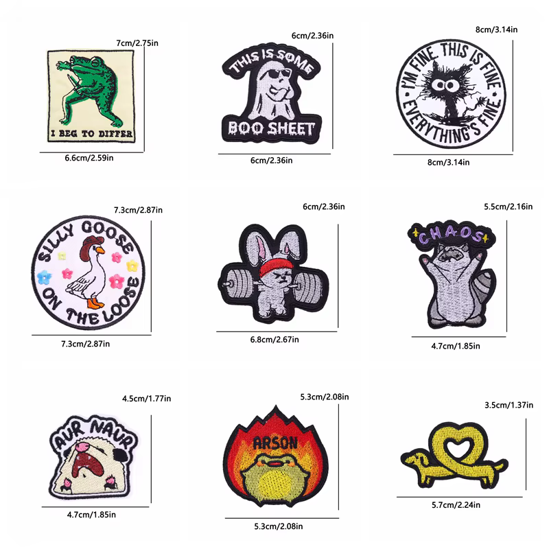 Parche termo adherible DIY animal – Conejo pato fantasma rana - imagen 4