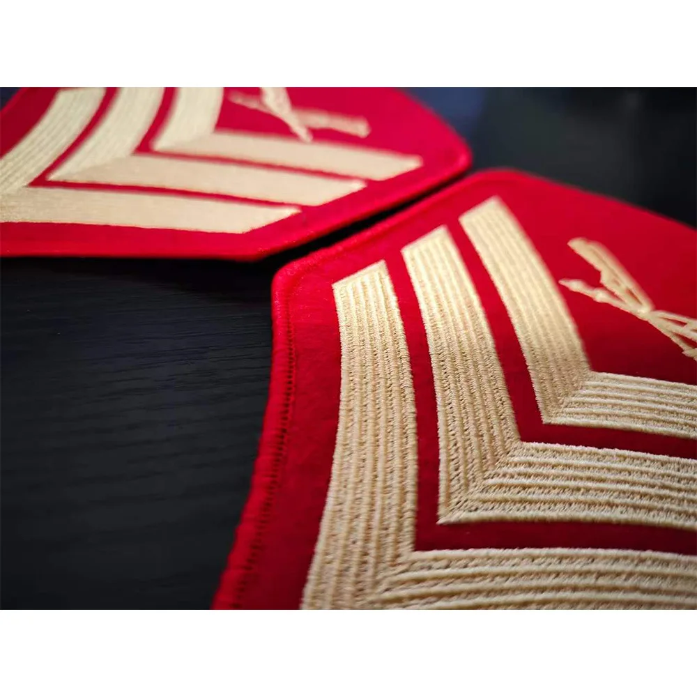 Parche bordado de sargento del Cuerpo de Marines de EE. UU. - imagen 3