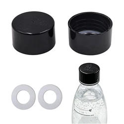 Tapa hermética para botella de agua con gas, carbonatación
