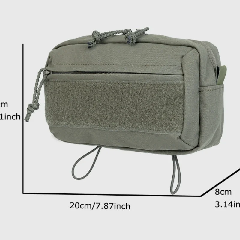 Bolso táctico de nylon RG para la parte inferior del chaleco