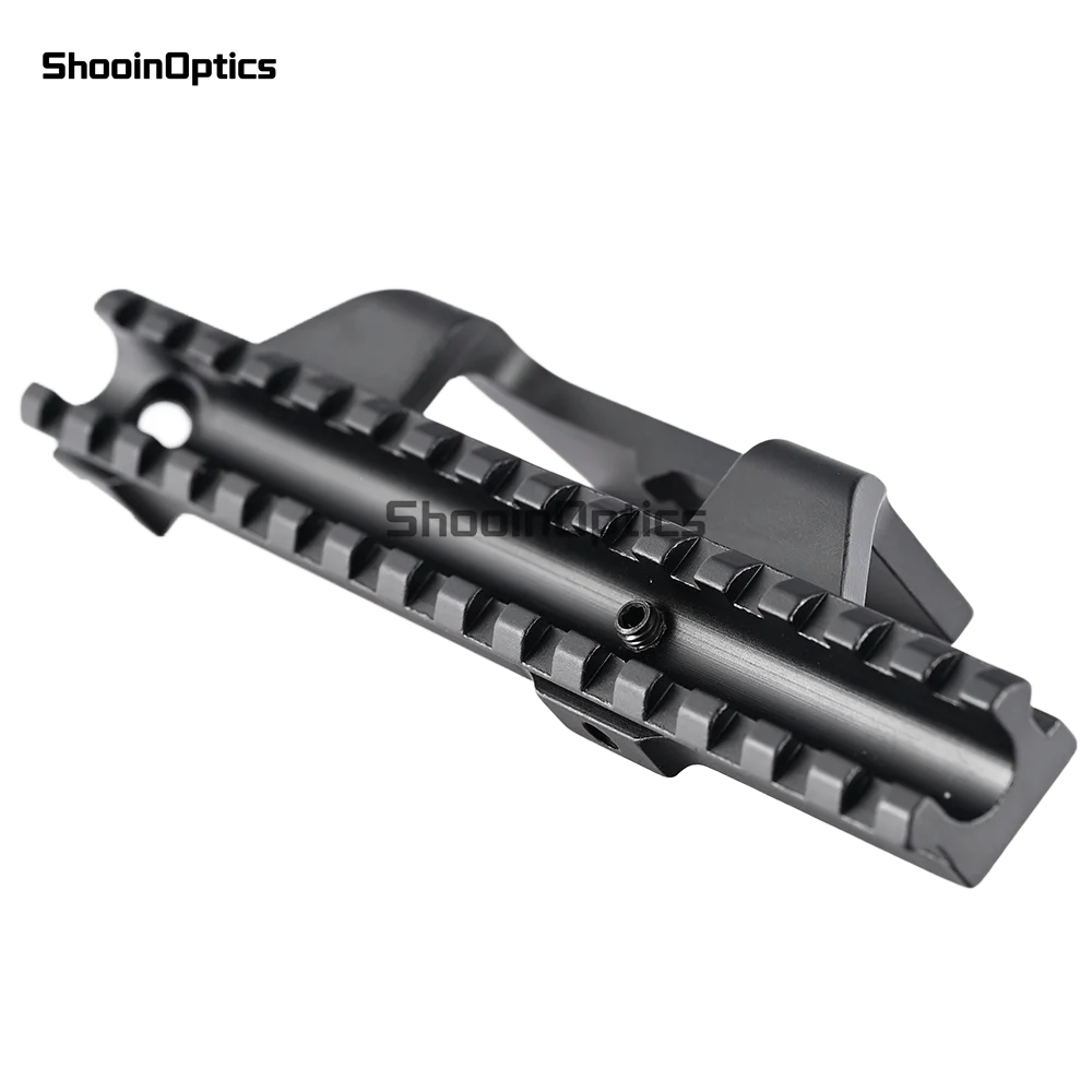 Riel Picatinny lateral aluminio Shooin Optics – Soporte táctico rifle - imagen 3