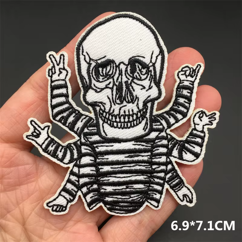 Parches bordados anime punk para planchar – Ropa y accesorios - imagen 2