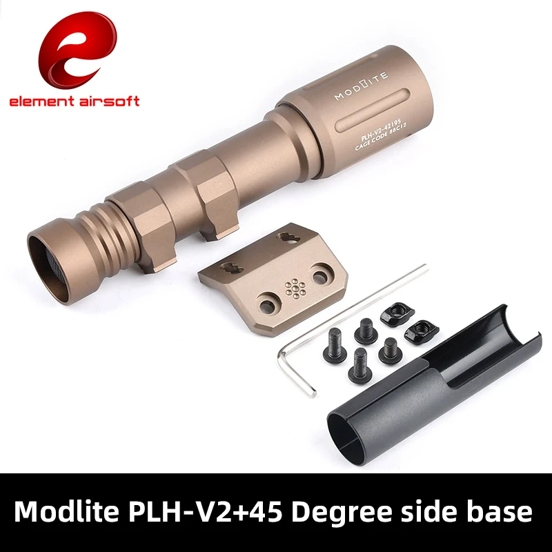 Linterna táctica LED PLH-V2 para rail Picatinny - imagen 3