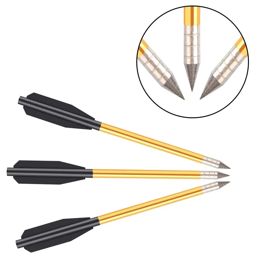 Flechas tácticas para tiro con arco, puntas de aluminio - imagen 4