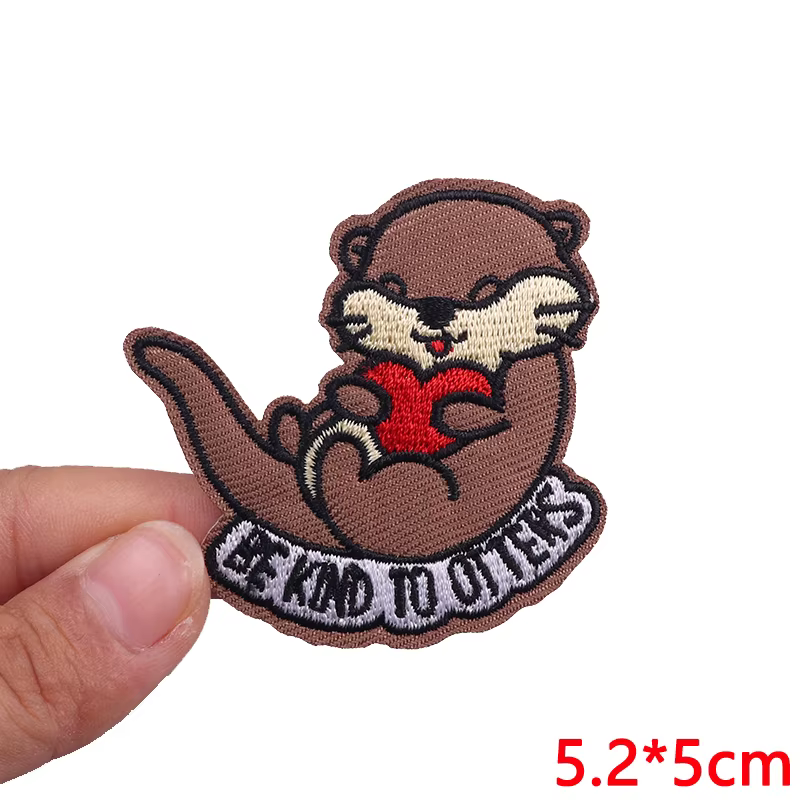 Patch bordado termoadhesivo animales para chaquetas y mochilas - imagen 3