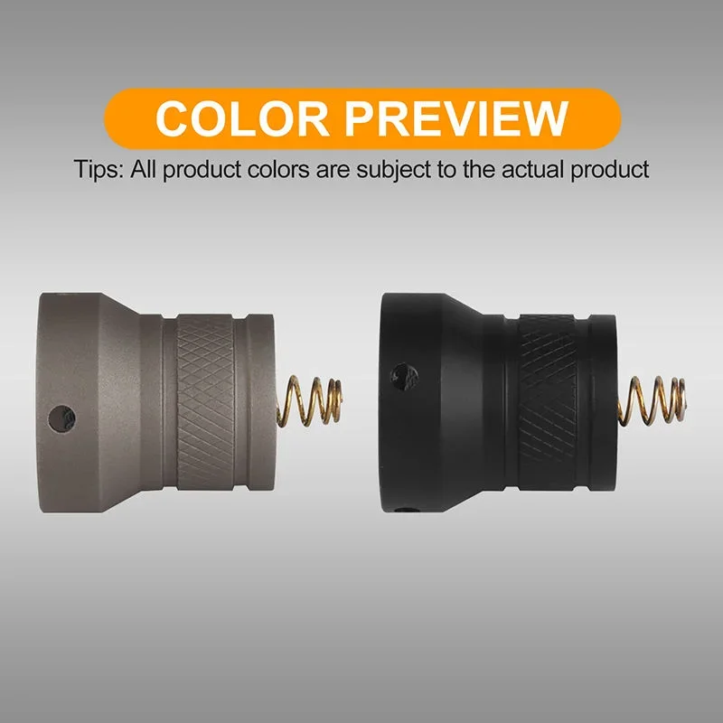 Tapa trasera linterna táctica de aleación compatible MODLITE/SUREFIRE - imagen 2