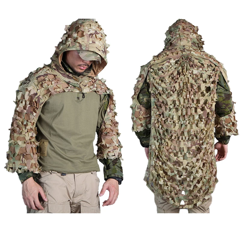 EmersonGear Traje Ghillie ligero de camuflaje para francotirador