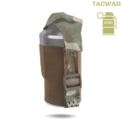 Bolsa táctica porta granadas de humo V2 para cinturón MOLLE