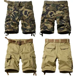 Shorts tácticos camuflaje woodland – Transpirables multibolsillo