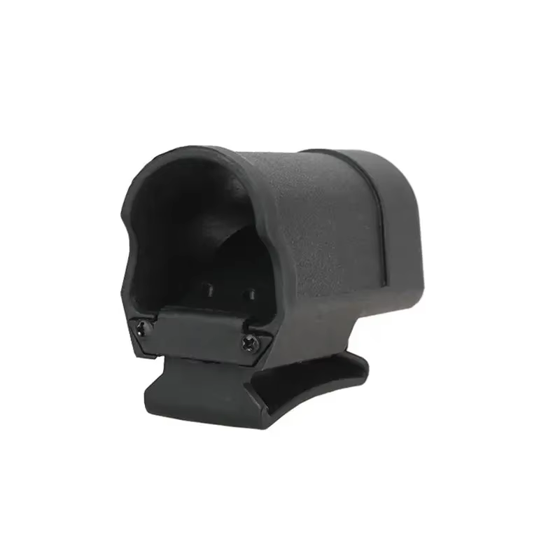 Funda linterna táctica negro con abrazadeira - imagen 3