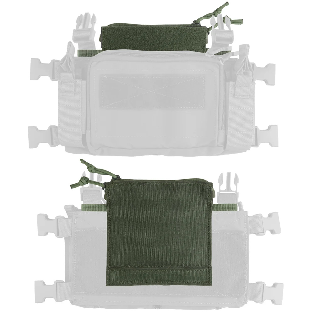 Chaleco táctico Airsoft MOLLE portaplaca con bolsa interna