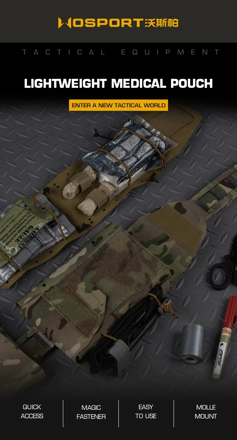 Bolsa médica camuflaje