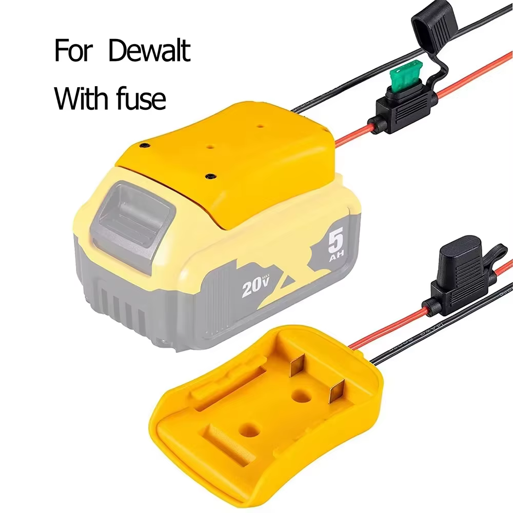 Adaptador de batería Li-ion para Makita Dewalt Milwaukee casero - imagen 2