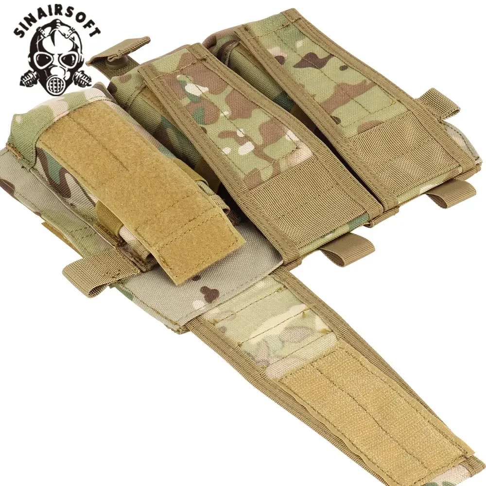Bolsa MOLLE Triple 5.56mm para chaleco táctico AVS JPC 2.0 - imagen 4