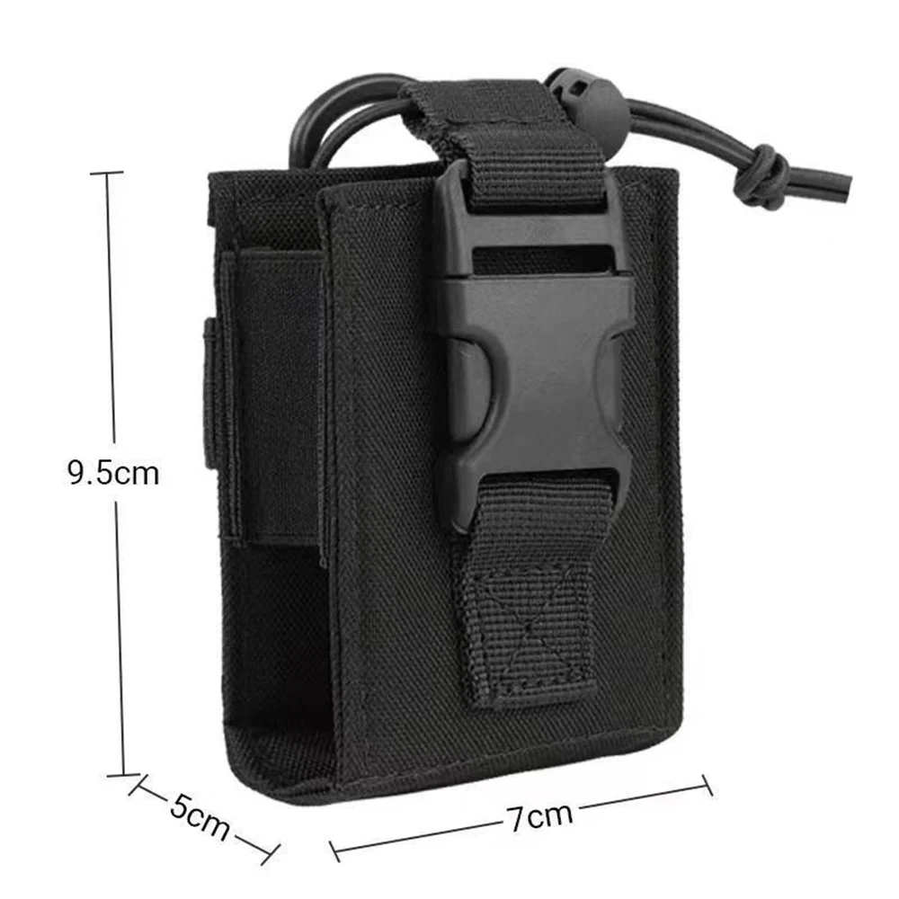 Funda walkie-talkie MOLLE de nylon para usos tacticos outdoor - imagen 3
