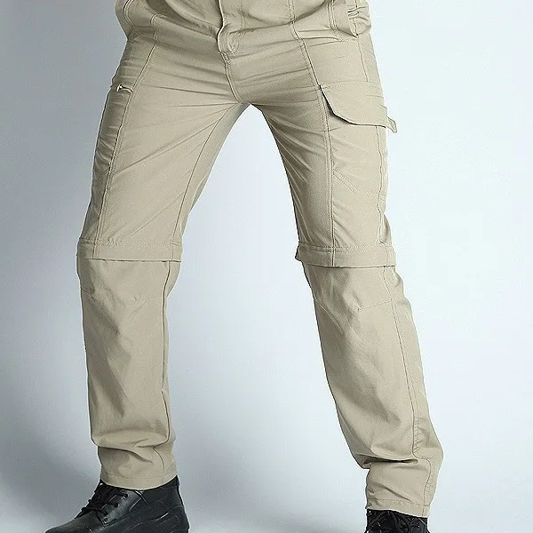 Pantalones de senderismo desmontables impermeables secado rápido - imagen 5
