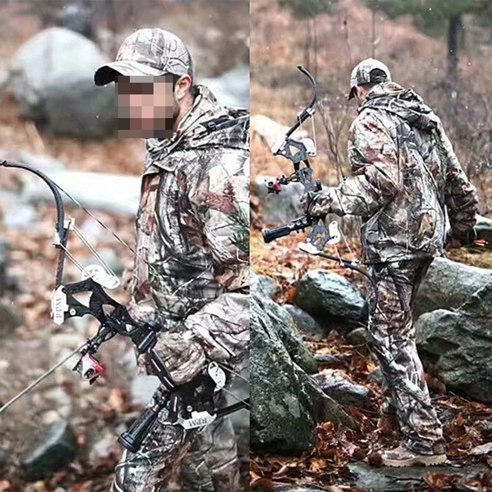 Traje de caza táctico impermeable y cálido – Camuflaje jungle - imagen 2