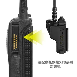 Auriculares tácticos Motorola XTS5000PTT para intercom