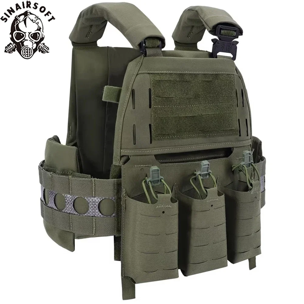 SINAIRSOFT FCPC V5: chaleco táctico MOLLE de liberación rápida - imagen 3