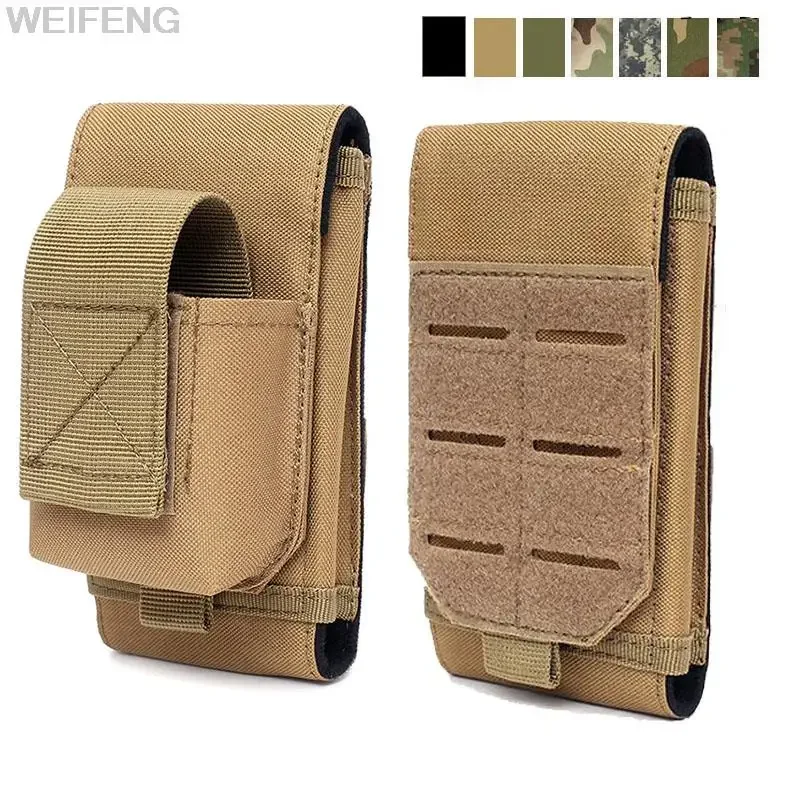 Cinturón táctico MOLLE riñonera con funda para móvil – Outdoor