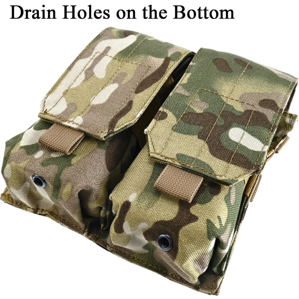Bolsa tactica para cargador 5,56 doble - compatible M4/M16/AR-15 - imagen 2