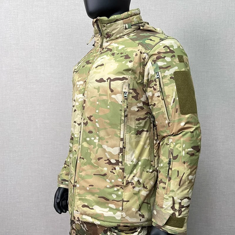 HIG4.0 Chaqueta táctica gran altitud polar camuflaje invierno - imagen 3