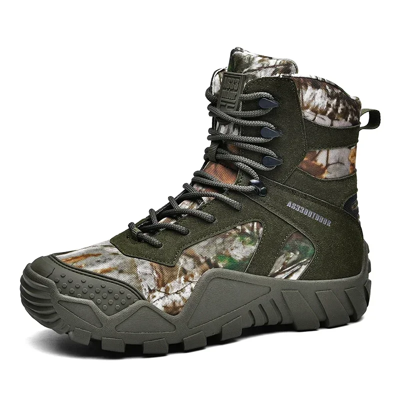 Botas tácticas de combate camuflaje – Outdoor militar todoterreno