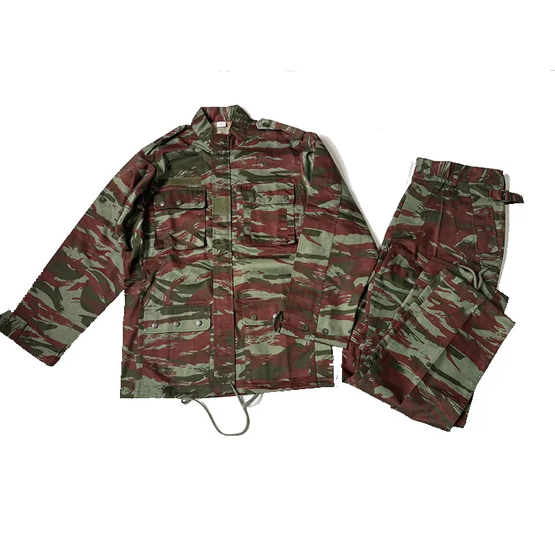 Conjunto táctico camuflaje cazador chaqueta y pantalón hombre