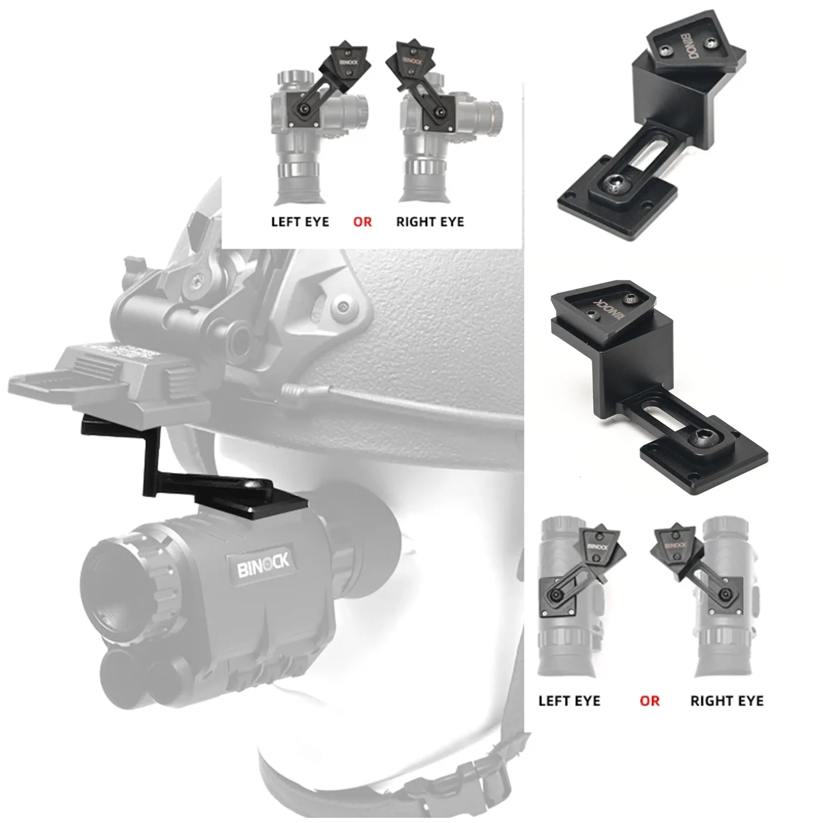 Adaptador NVG en J ajustable para ojo izquierdo o derecho - imagen 2