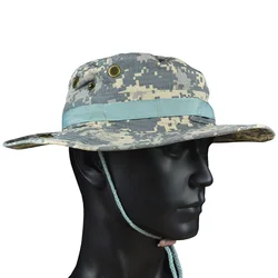 Sombrero Boonie táctico woodland militar