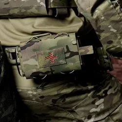 Botiquín táctico primeros auxilios MOLLE desmontable con corte láser