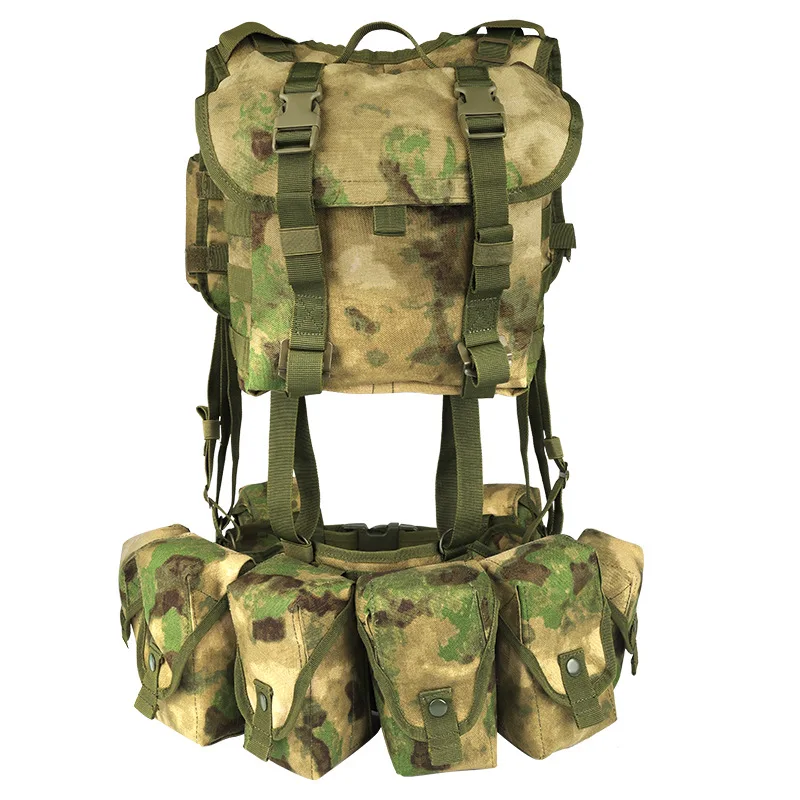 Chaleco táctico militar con banda ventral ajustable