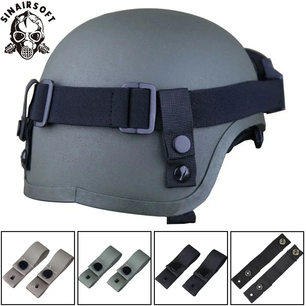 Correa táctica gafas casco MICH – Retenedor de seguridad - imagen 5