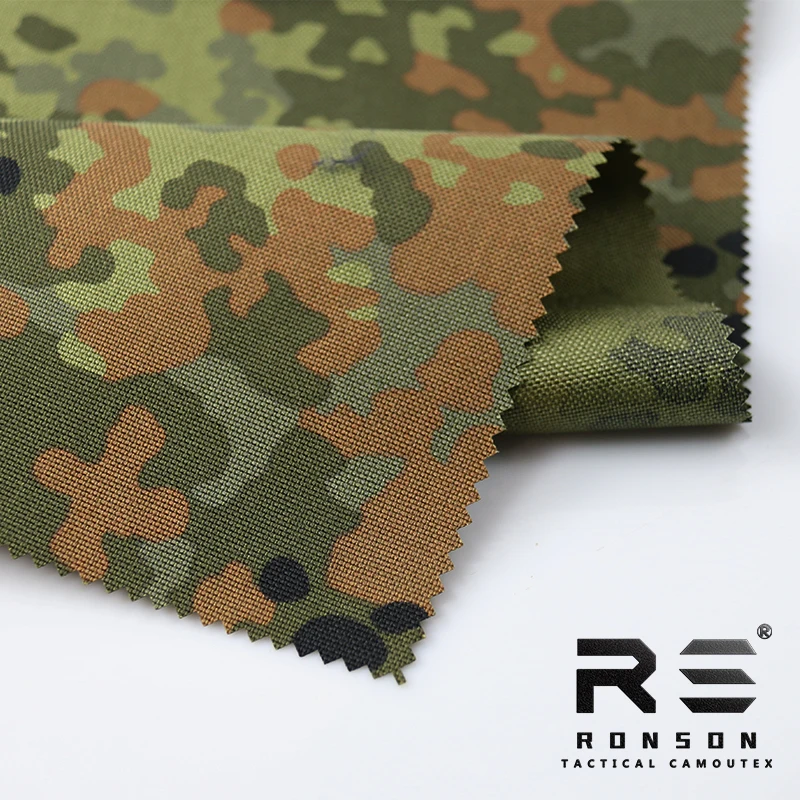 Chaleco táctico Flecktarn alemán impermeable de nailon Cordura - imagen 4