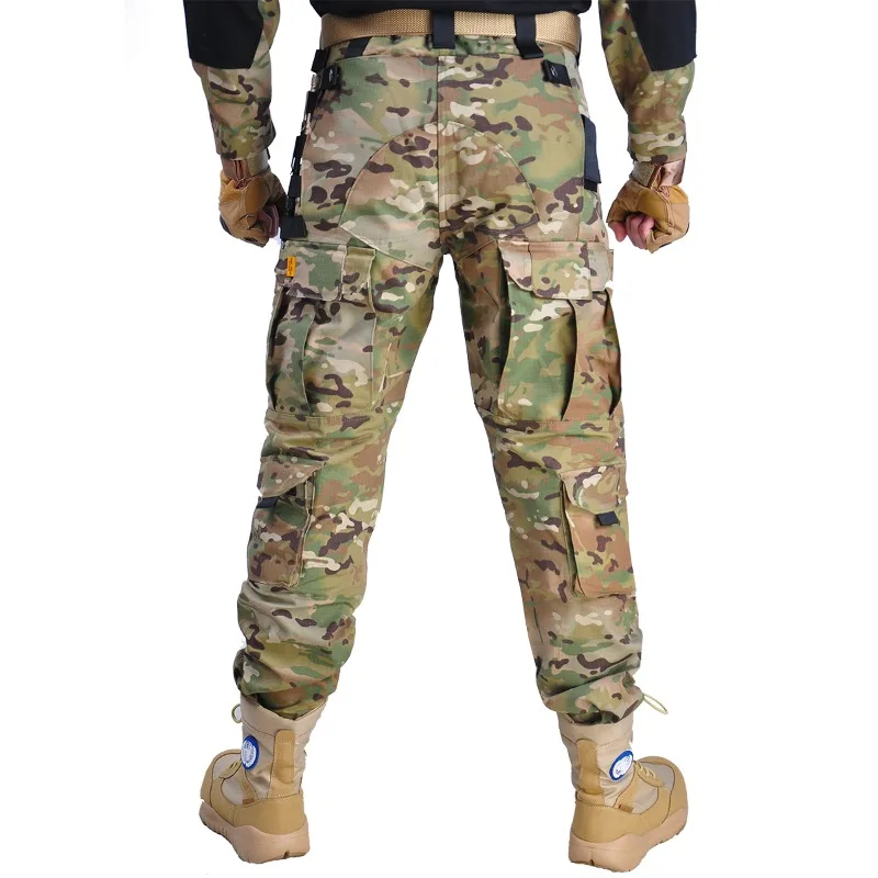Pantalones cargo tácticos de viaje, resistentes al desgaste – Hombre outdoor - imagen 3
