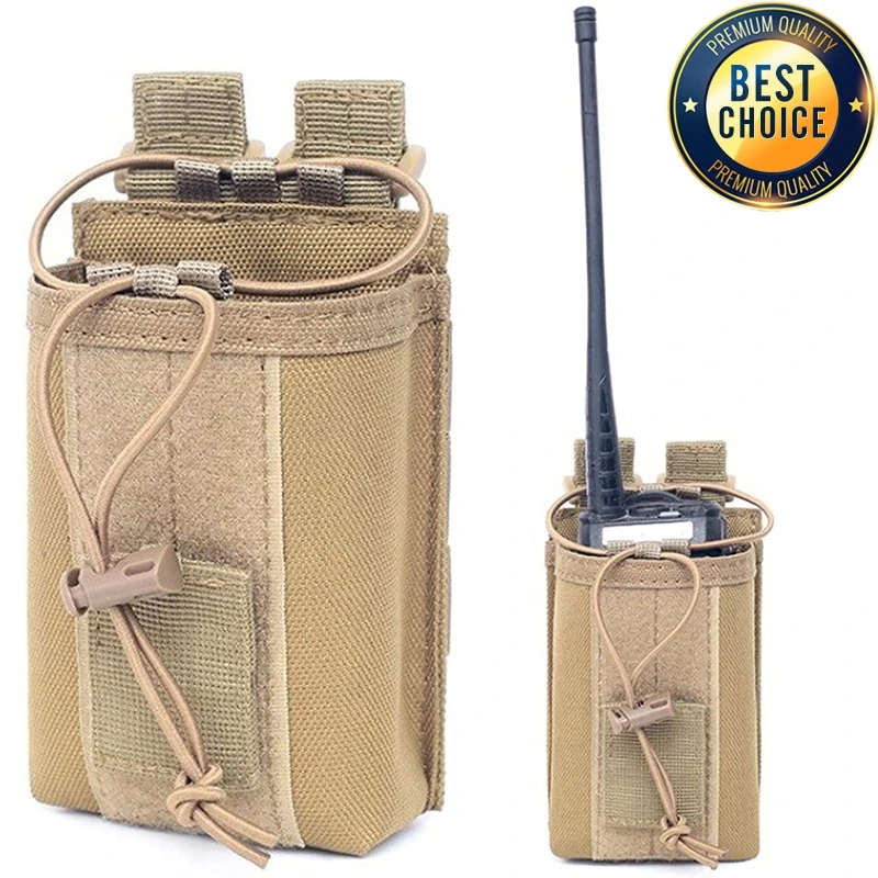Bolsa MOLLE 1000D para walkie talkie – Caza y outdoor - imagen 3