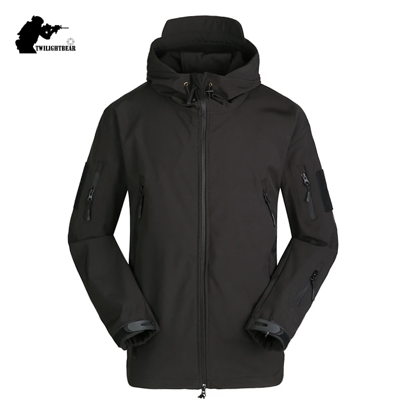 Chaqueta SoftShell impermeable táctica multibolsillos para hombre - imagen 2