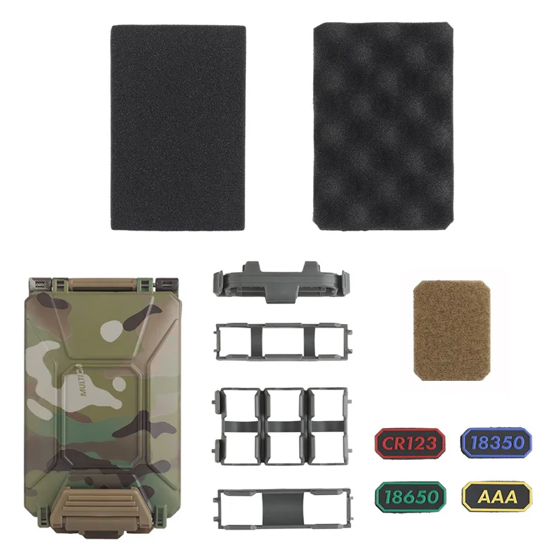 Chaleco táctico MOLLE con bolsa modular impermeable para batería - imagen 2